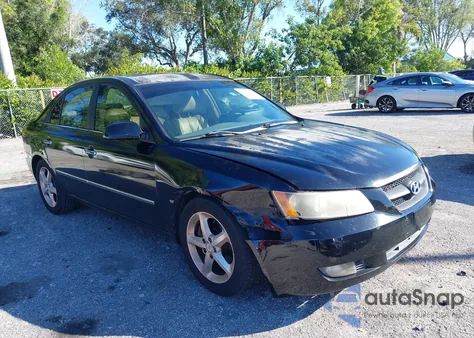 2008 Hyundai Sonata Limited V6/Se V6 from USA, damaged, VIN 5NPEU46F58H401250